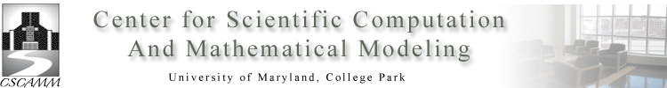 Center for Scientific Computation and Mathematical Modeling