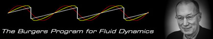 Burgers Program for Fluid Dynamics logo